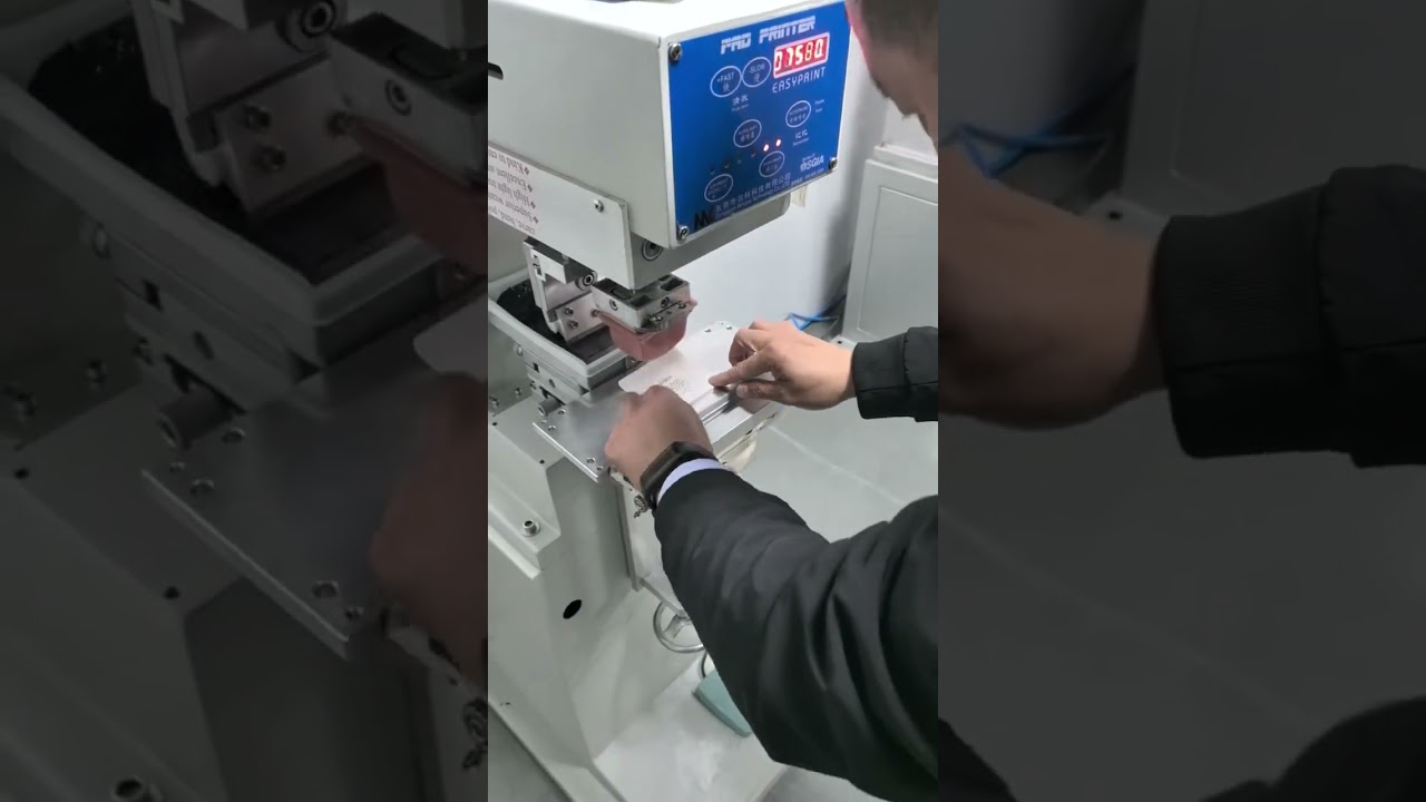 High Precision Electric Pad Printer One Color Mouse Pad Printer Machine