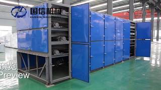 Vegetable drying machine mesh belt dryer multi function dehydration equipment