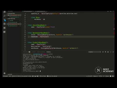 Connecting to DB and Creating Tables (Peewee)