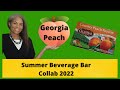 Georgia Peach Beverage Bar | Summer Coffee Beverage Bar Collab 2022