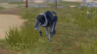 I Played Dinosaur World Mobile As a Dakotaraptor On Roblox.