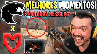 MOLODOY BOTOU NO BOLSO!🔥 FURIA x MOUZ (MELHORES MOMENTOS) IEM Cologne Major 2026 (GAULES)
