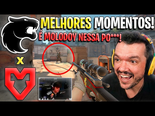MOLODOY BOTOU NO BOLSO!🔥 FURIA x MOUZ (MELHORES MOMENTOS) IEM Cologne Major 2026 (GAULES)