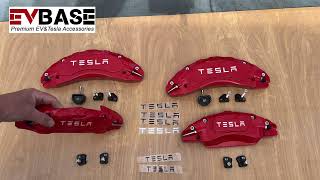 Evbase Caliper Covers The Ultimate Upgrade For Your Tesla Model 3Y