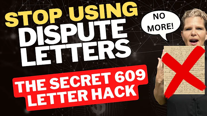 Why You Need to STOP Using Dispute Letters and Use This Hack Instead!