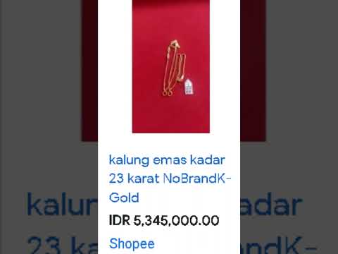 harga emas perhiasan hari ini 23 karat murah meriah