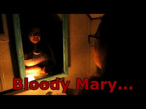 BLOODY MARY CHALLENGE!!! | Bloody Mary Ritual! | Summoning Bloody Mary ...