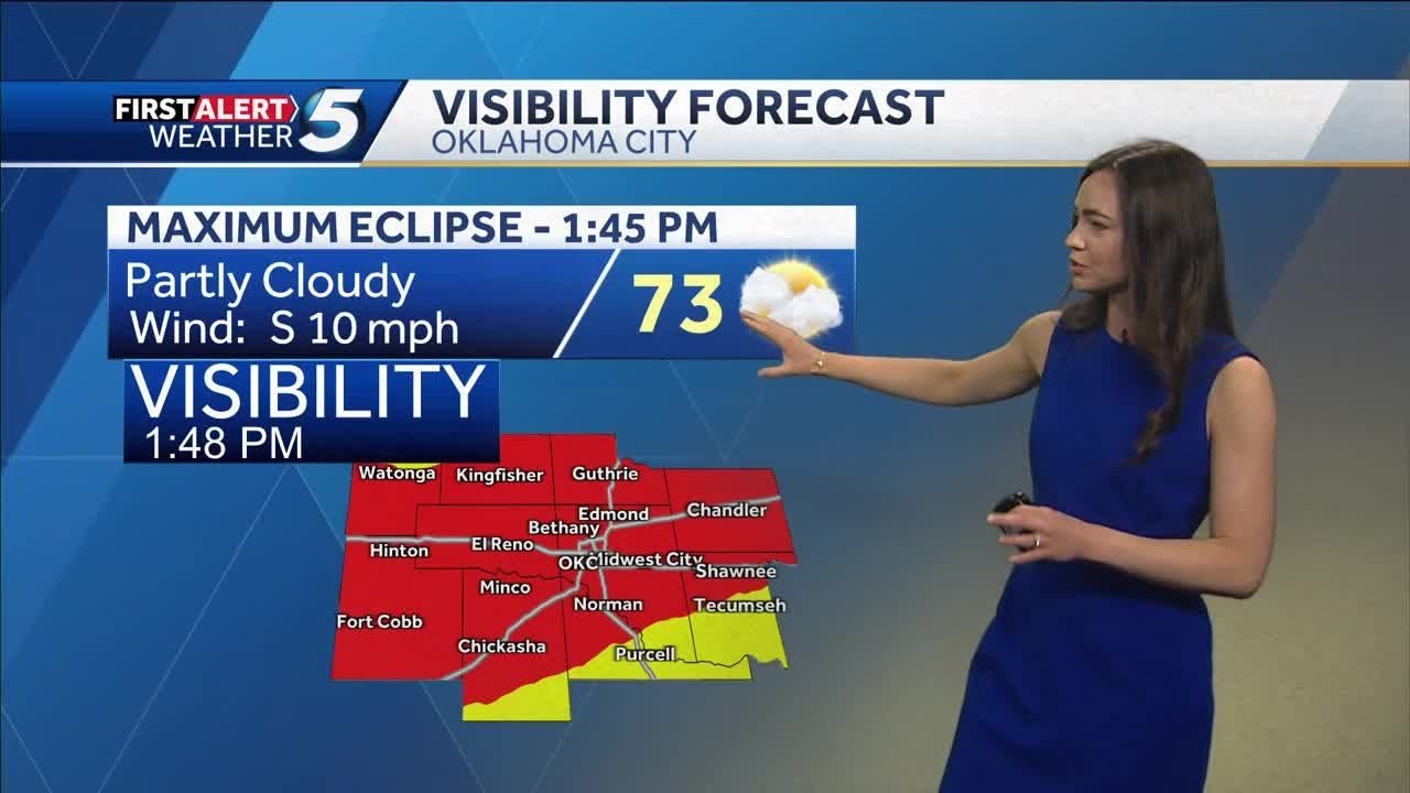 April 8, 2024 solar eclipse forecast - YouTube