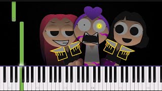 How To Play Sprunki Phase 6 The Scarlet Sun On Piano