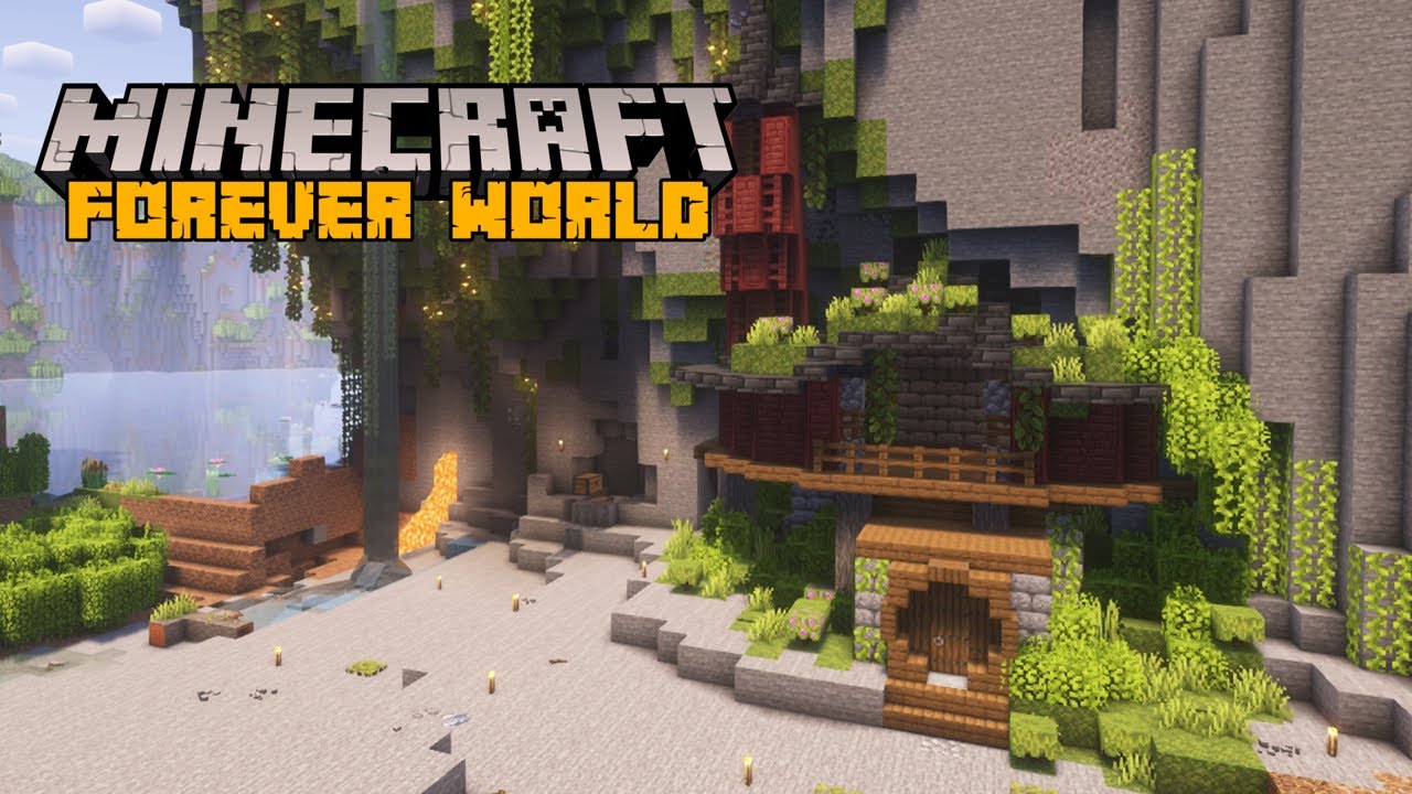 I Finally Started My New Modded Forever World - YouTube