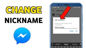 How To Change Nicknames For Chats in Facebook Messenger