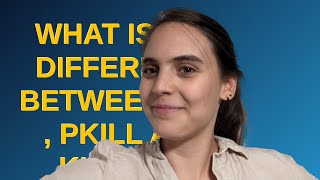 Celebrity Unix: What is the difference between kill , pkill and killall? Wealth