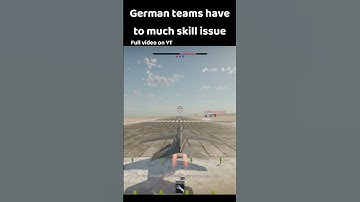 German teams have to much skill issue  #shorts  #warthunder #gaming