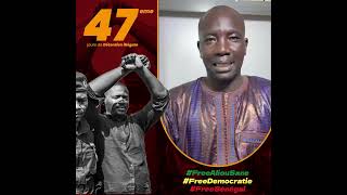 FREE ALIOU SANE #47ème jour de détention illégale et arbitraire #FreeAliouSané #FreeSenegal