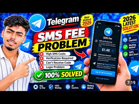 Telegram sms fee problem | Telegram login problem | telegram code sms problem | Telegram sms fee