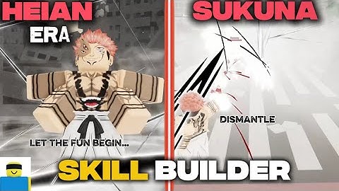 *SKILL BUILDER* Heian Era Sukuna Moveset in Jujutsu Shenanigans (JJS)