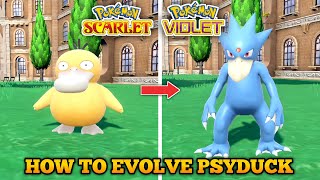 How To Evolve Psyduck Into Golduck In Pokemon Scarlet and Violet