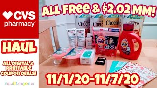 CVS Haul 11\/1\/20-11\/7\/20! Free and Moneymaker! All Digital and Printable Coupon Deals!