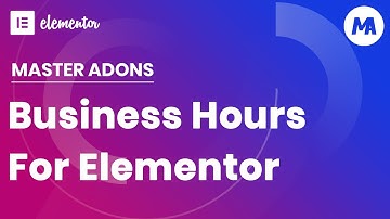 Adding Business Hours In Elementor Page Editor