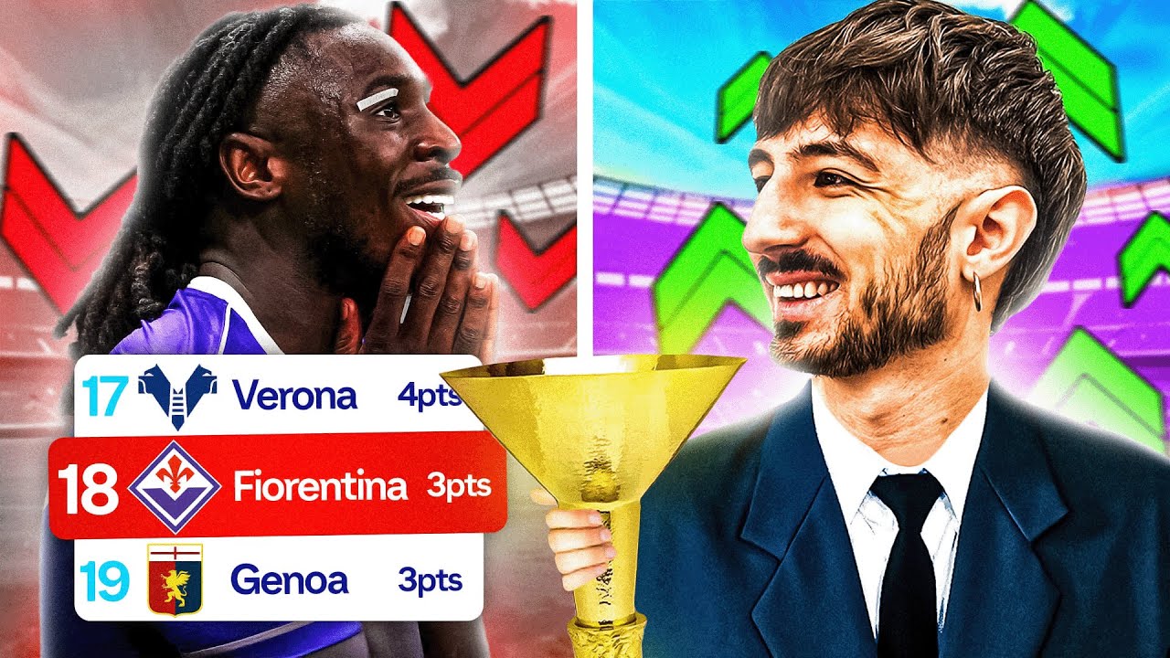 PROVO A SALVARE LA FIORENTINA DALLA PEGGIOR STAGIONE DI SEMPRE!