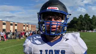 Luke Foley talks about his big defensive performance in West Boylston’s win 13-8 over BVT by Telegram Video 284 views 2 years ago 1 minute, 31 seconds