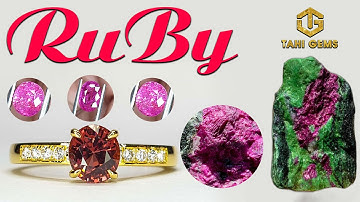 Những viên đá quý Ruby ngàn đô làm trang sức nhẫn nữ cùng TahiGems