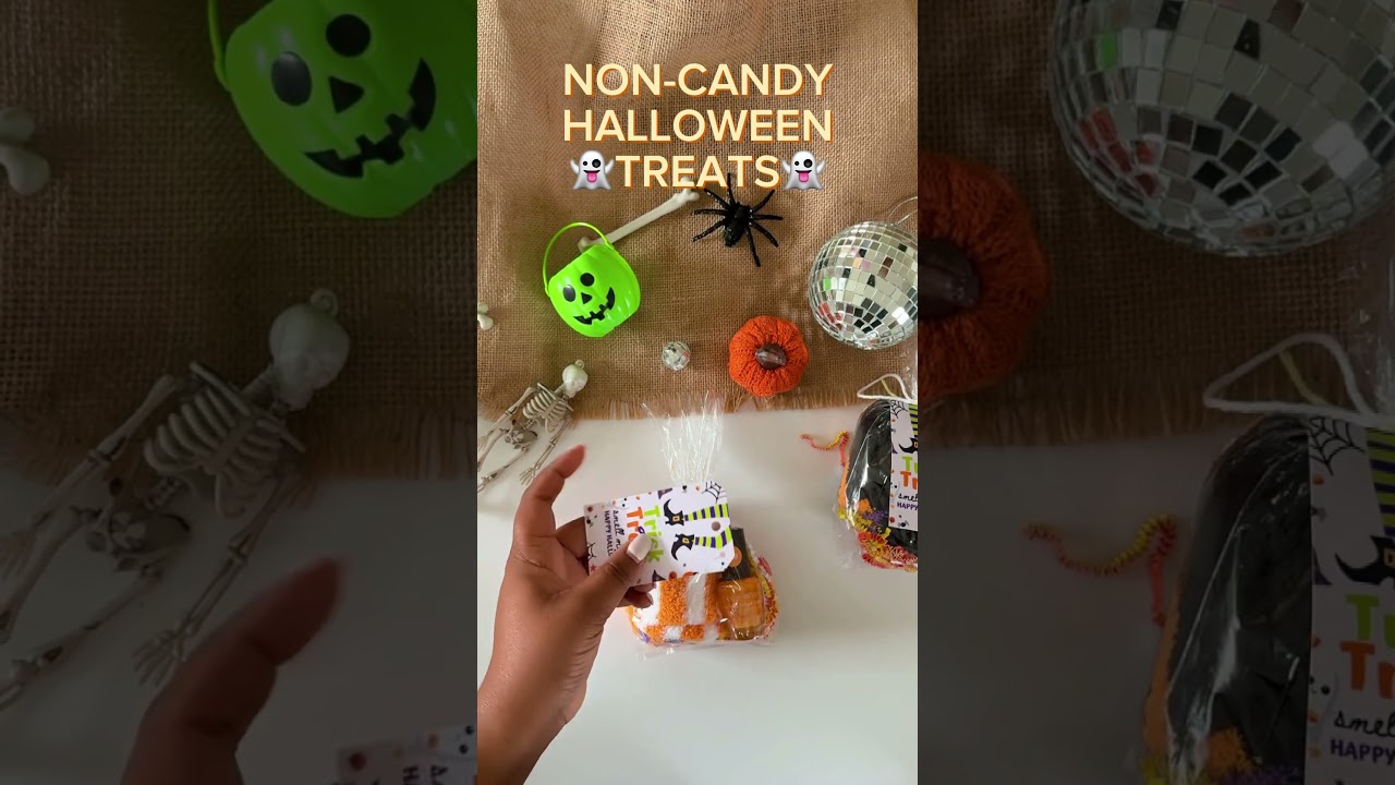 Non Candy Halloween Treat Bags! 