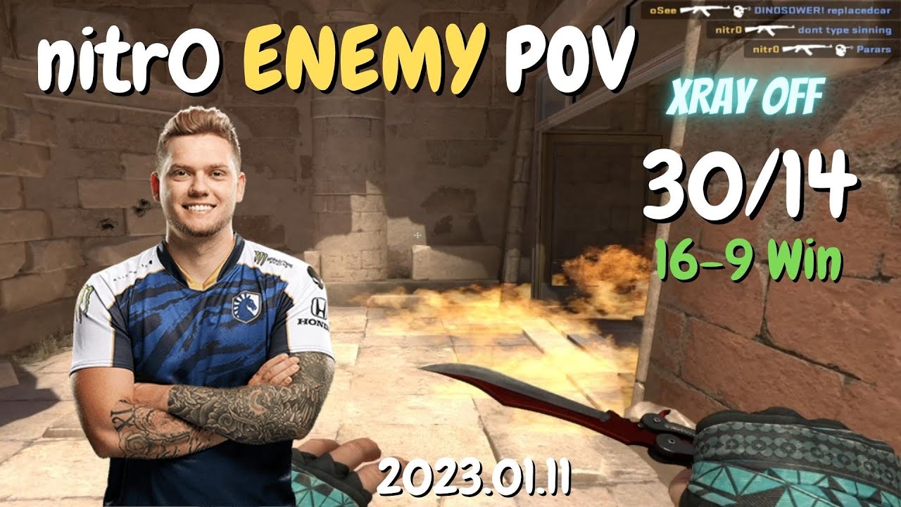 Liquid nitr0 ENEMY POV (30/14) Anubis - FACEIT 5v5 Ranked - CS:GO POV ...
