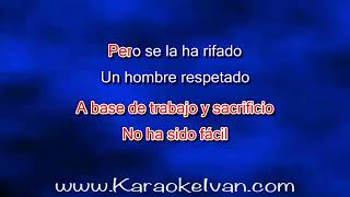 Video thumbnail of "Luis R Conriquez - Por Clave El Fresa KARAOKE"