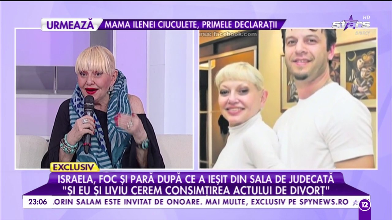 Israela nu a putut să divorţeze de Liviu! Iată cine s-a impotrivit separării celor doi
