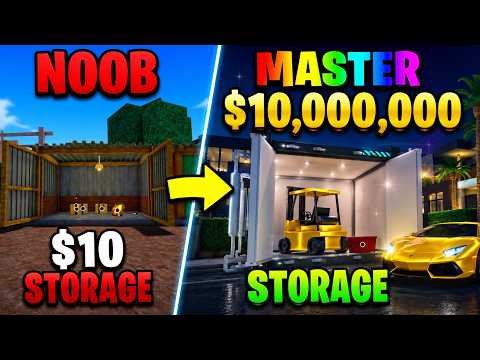 Becoming a MILLIONAIRE in Storage Hunters Roblox!