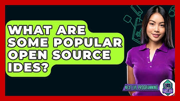 What Are Some Popular Open Source IDEs? - Next LVL Programming