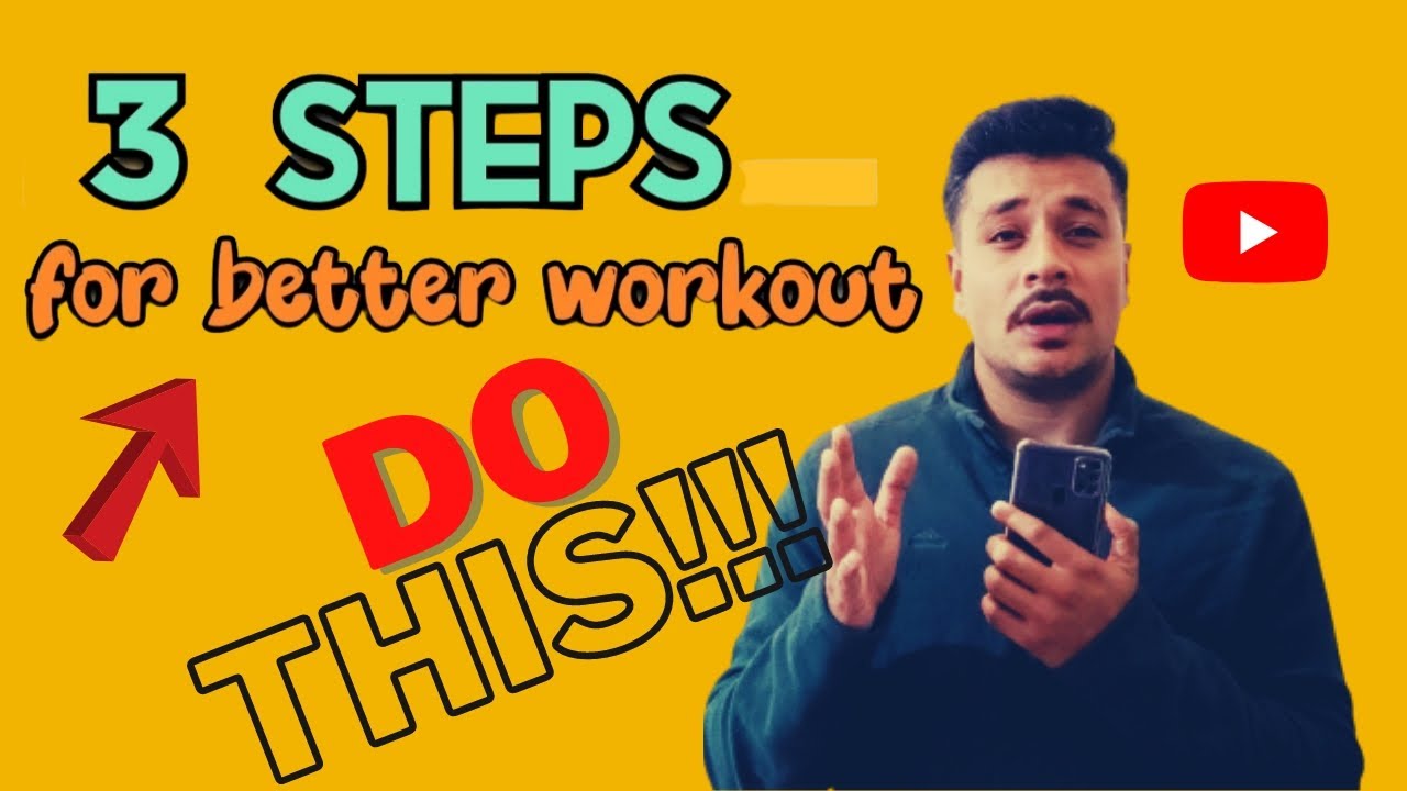 Effective workout ke liye ye 3 chizein zarur karein Fitness Workouts