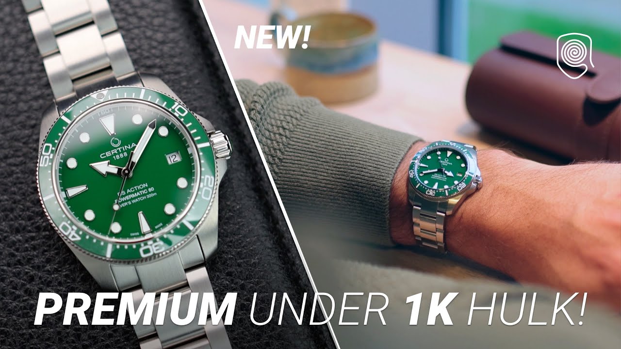 Certina только что усовершенствовала свои лучшие по размеру дайверские часы — DS Action в корпусе...