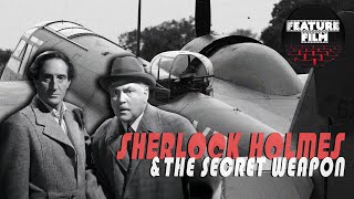 SHERLOCK HOLMES starring BASIL RATHBONE: The Secret Weapon | Full Movie | HD movie [1942, USA]