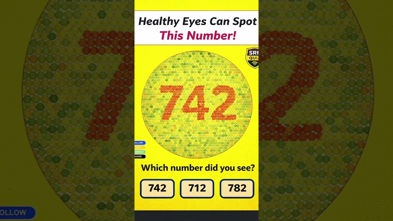 🧠 Fast Eye spot this number 