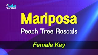 Peach Tree Rascals - Mariposa (Female key) KARAOKE