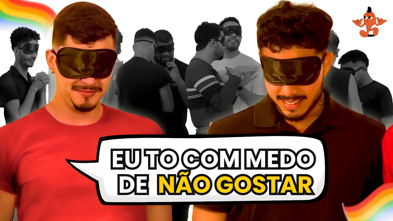 Solteiros e Vendados | Encontro às Cegas 🏳️‍🌈