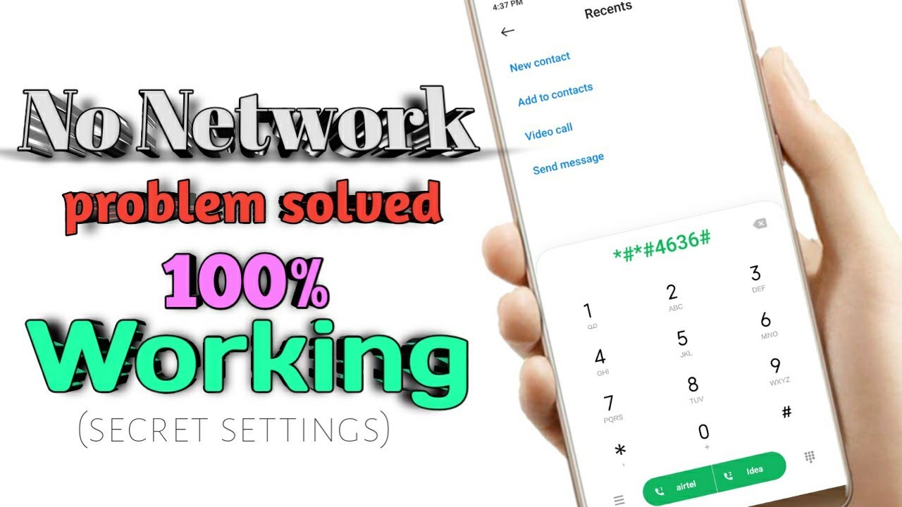 how can i solve mobile network problem
