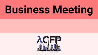 [ICFP'26] Business Meeting