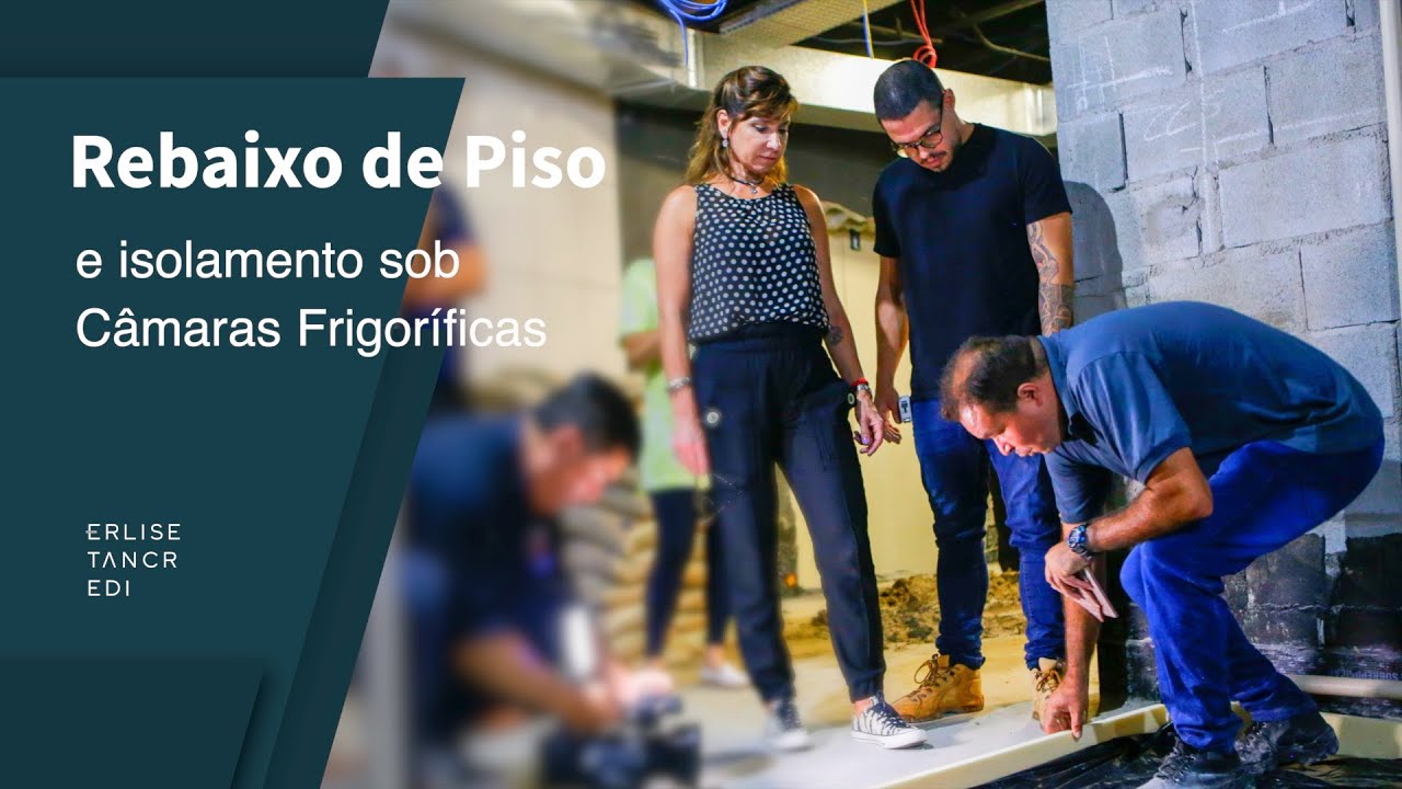 Isolamento de piso sob câmaras frigoríficas | Erlise Tancredi