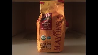 Werby’s Coffee Review: Mayorga Organic Decaf.