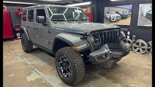 Гибридный Jeep Wrangler Rubicon 2.0 - $24.200 выигрышная ставка на Копарт.