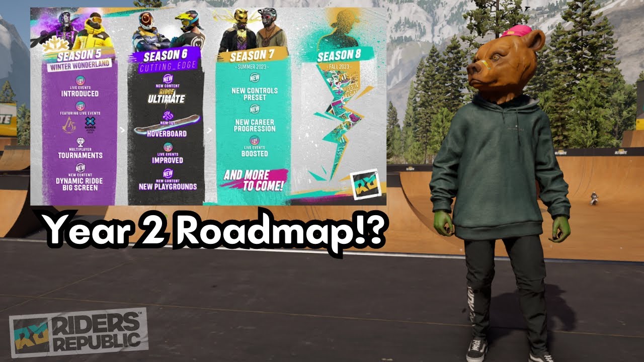 Year 2 Roadmap in Riders Republic!? Thoughts On New Roadmap YouTube