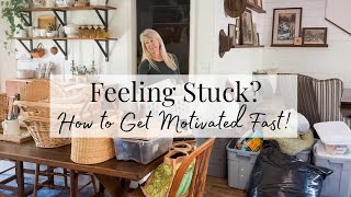 Clean \u0026 Tidy With Me! My Secret to Moving Forward When Overwhelmed 