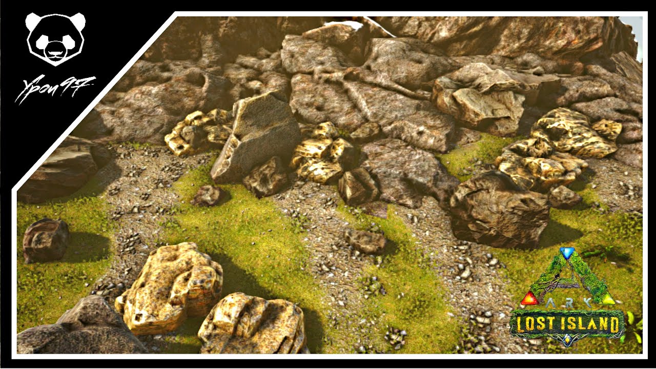 The Best Locations For Metal On Lost Island ARK Survival Evolved YouTube