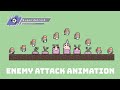 Enemy Attack Animation - SuperJetroid 2D Platformer (Indonesia)