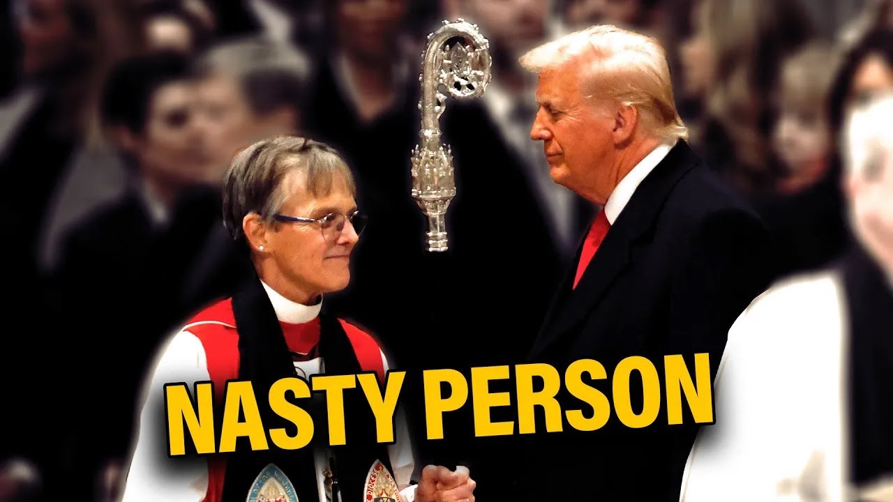 Woke "Bishop" who Lectured Trump at Church Service is a DISGRACE!