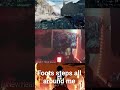all i heard was foot steps..