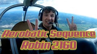 Aerobatic Sequence Robin 2160